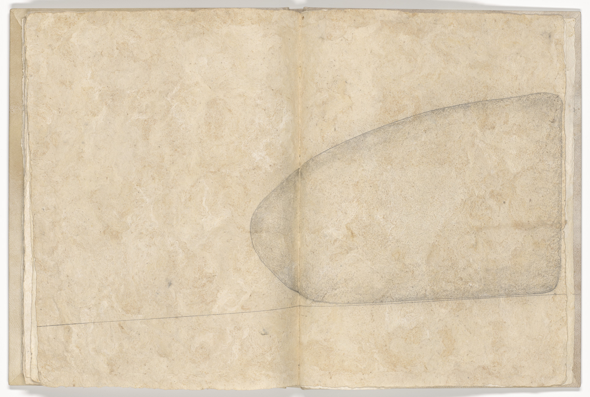 Klaus Rinke. Double page plate (folios 22 verso and 23) from Memory of the Skin