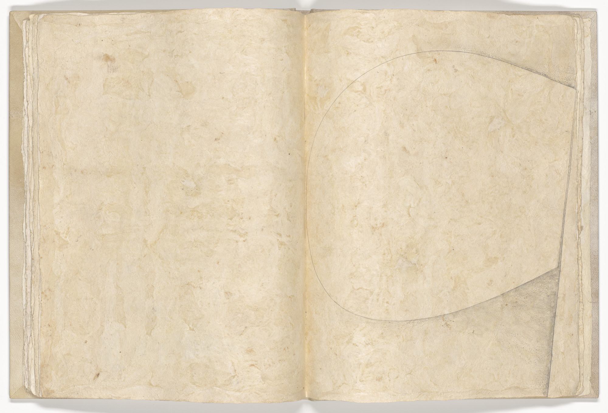 Klaus Rinke. Plate (folio 17) from Memory of the Skin. 1987