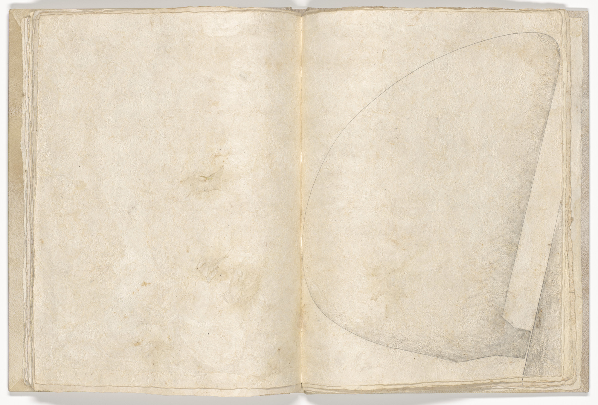 Klaus Rinke. Plate (folio 19) from Memory of the Skin. 1987