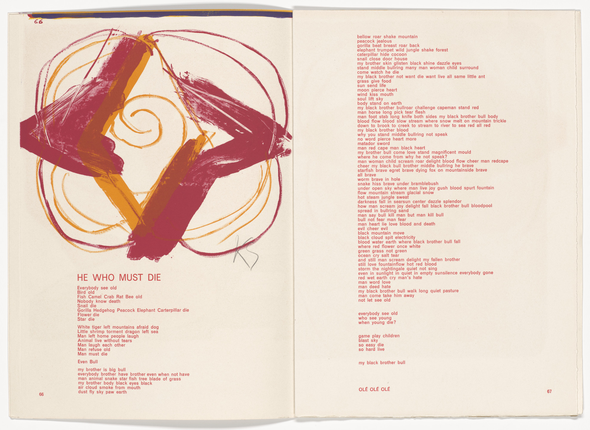 Kimber Smith. Headpiece (page 66) from 1¢ Life. 1964