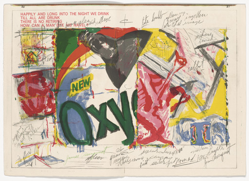 Double page plate (pages 20 and 21) from 1¢ Life