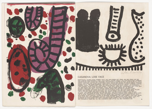 Double page in-text plate (pages 24 and 25) from 1¢ Life
