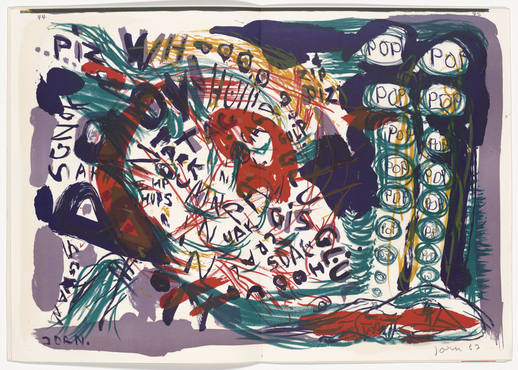 Double page plate (pages 44 and 45) from 1¢ Life