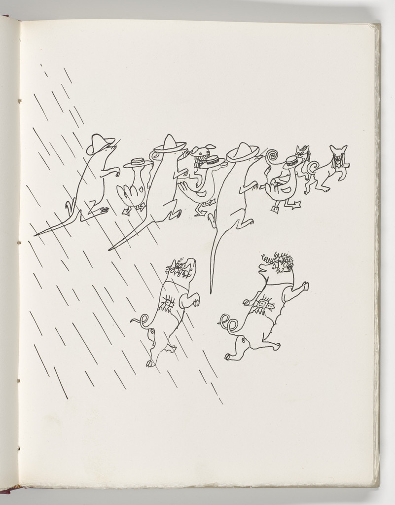 Plate (page 3) from Three Young Rats and Other Rhymes