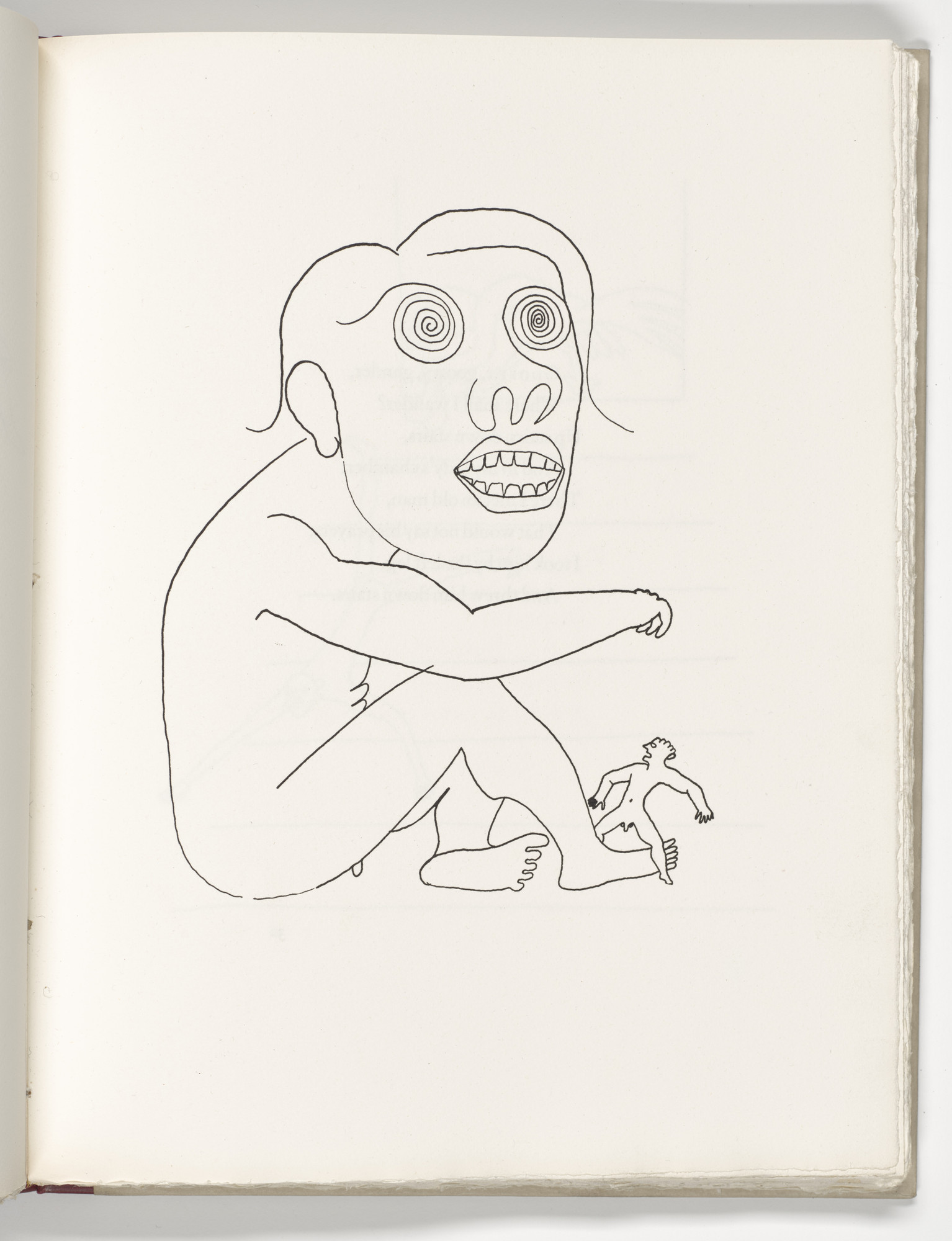 Alexander Calder. Plate (page 31) from Three Young Rats and Other Rhymes