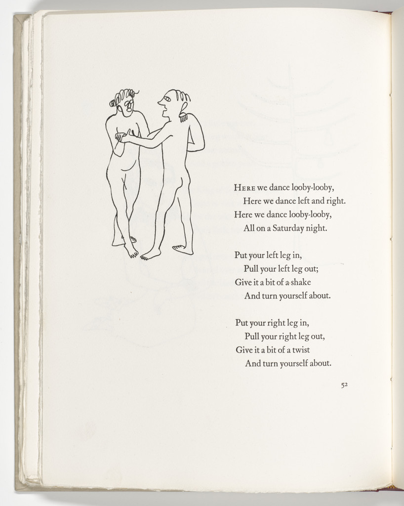 Headpiece (page 52) from Three Young Rats and Other Rhymes