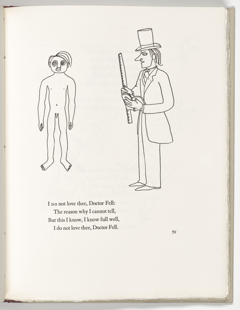 Headpiece (page 59) from Three Young Rats and Other Rhymes