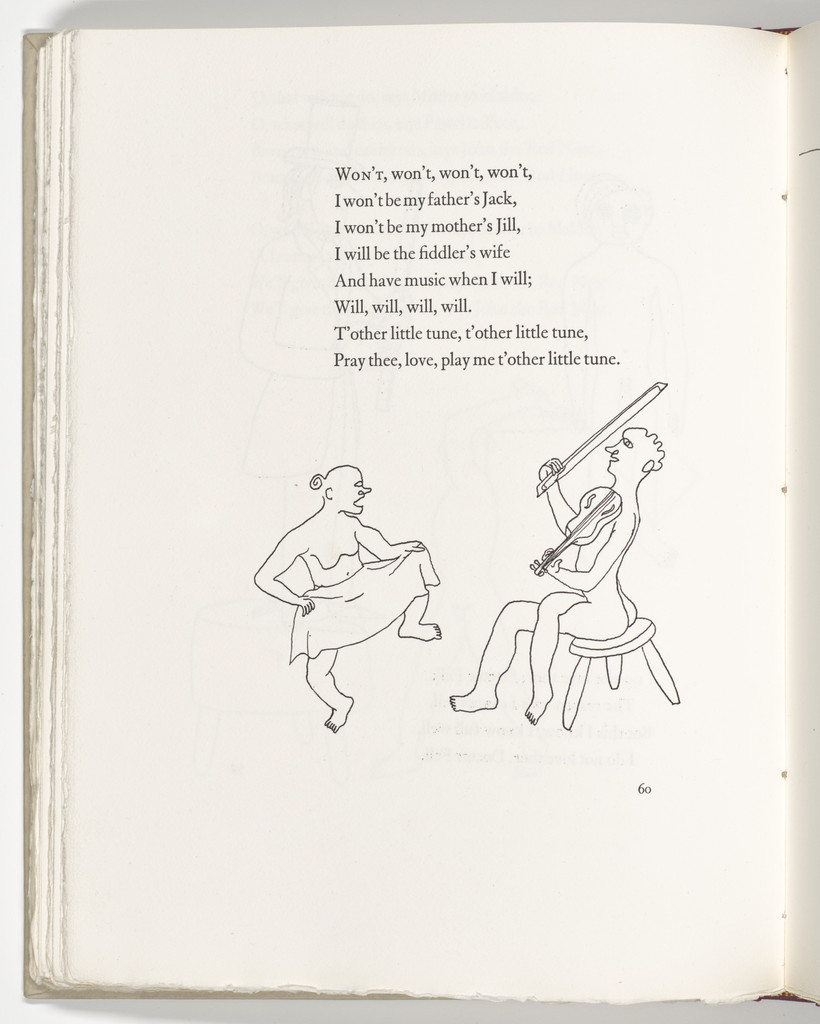 Tailpiece (page 60) from Three Young Rats and Other Rhymes