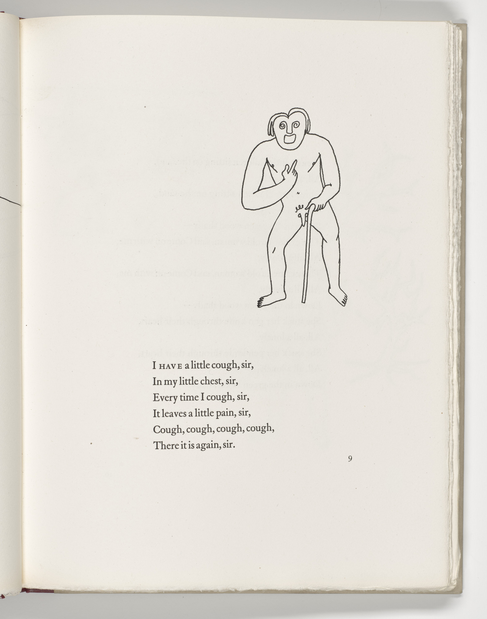 Alexander Calder. Headpiece (page 9) from Three Young Rats and Other Rhymes