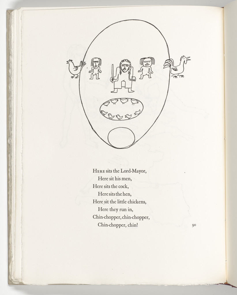 Headpiece (page 90) from Three Young Rats and Other Rhymes