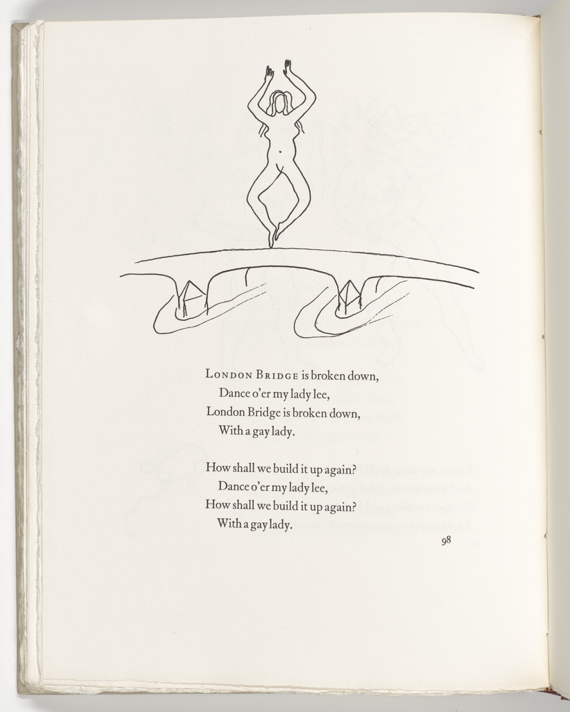 Headpiece (page 98) from Three Young Rats and Other Rhymes
