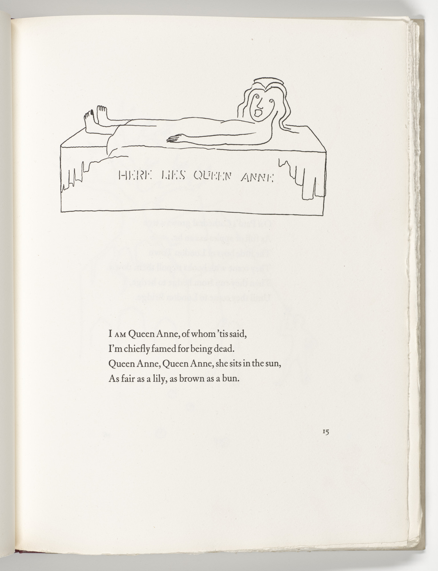 Alexander Calder. Headpiece (page 15) from Three Young Rats and Other Rhymes