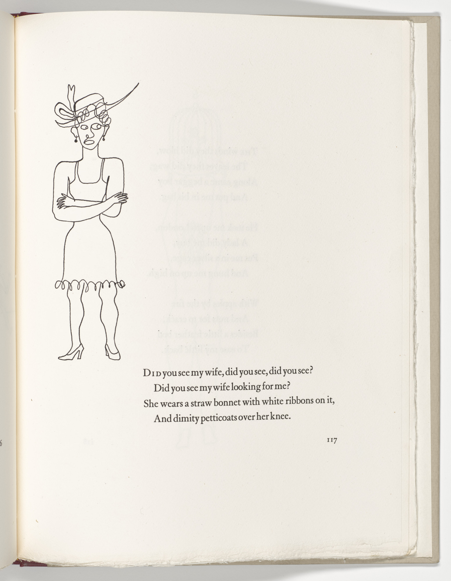 Alexander Calder. Headpiece (page 117) from Three Young Rats and Other Rhymes