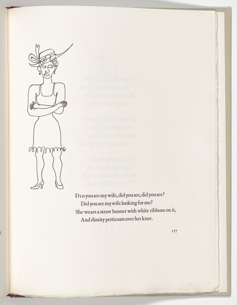 Headpiece (page 117) from Three Young Rats and Other Rhymes