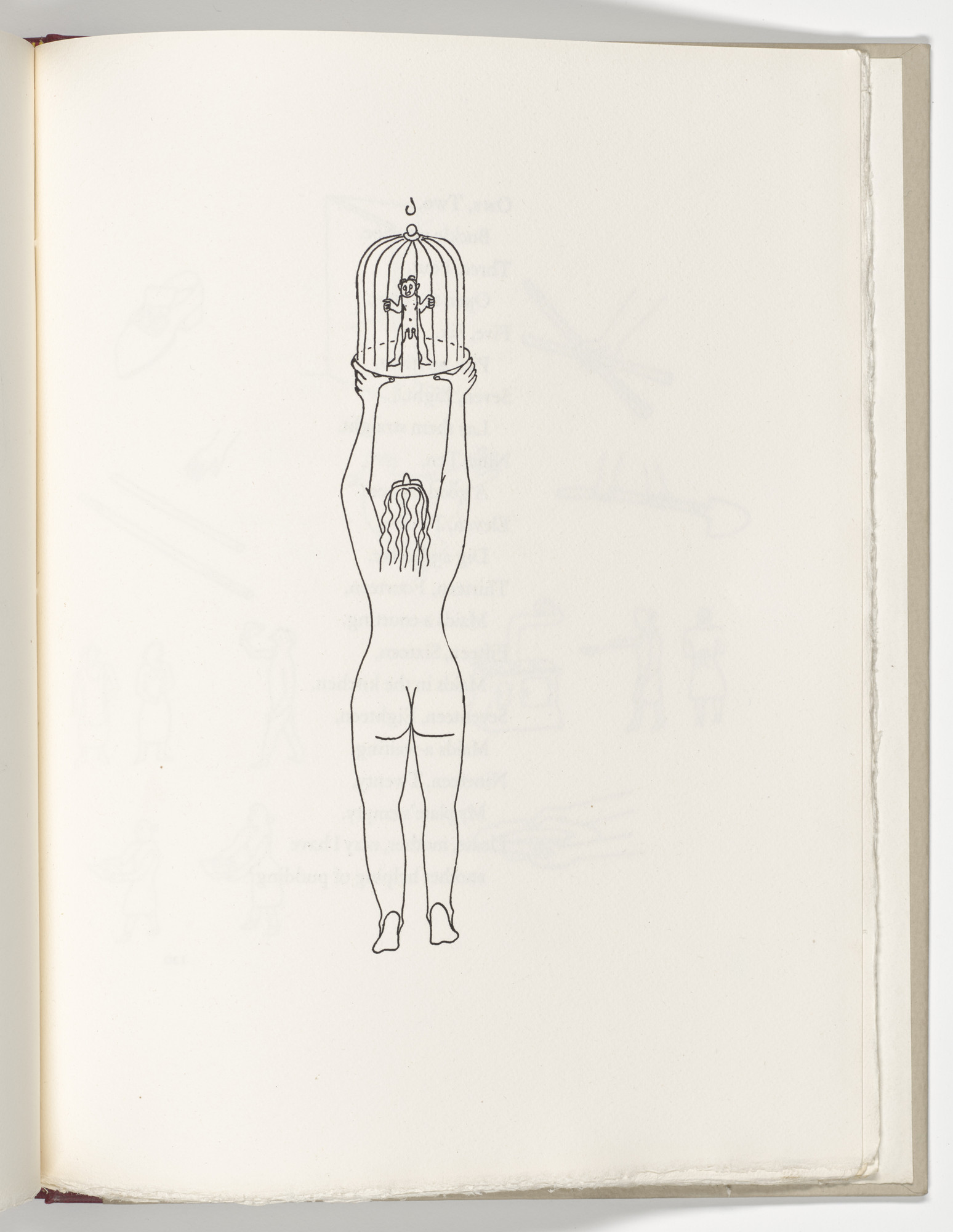Alexander Calder. Plate (page 119) from Three Young Rats and Other Rhymes