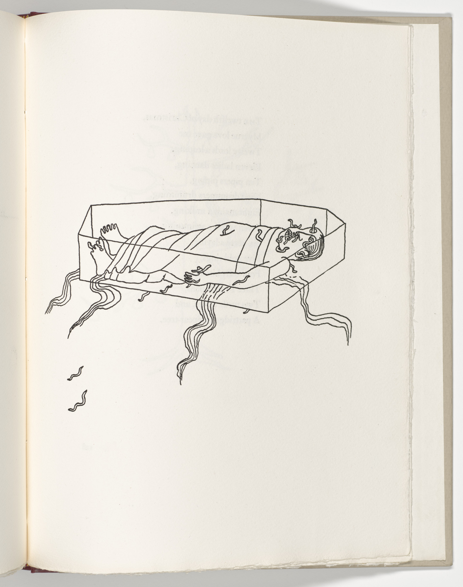 Alexander Calder. Plate (page 127) from Three Young Rats and Other Rhymes