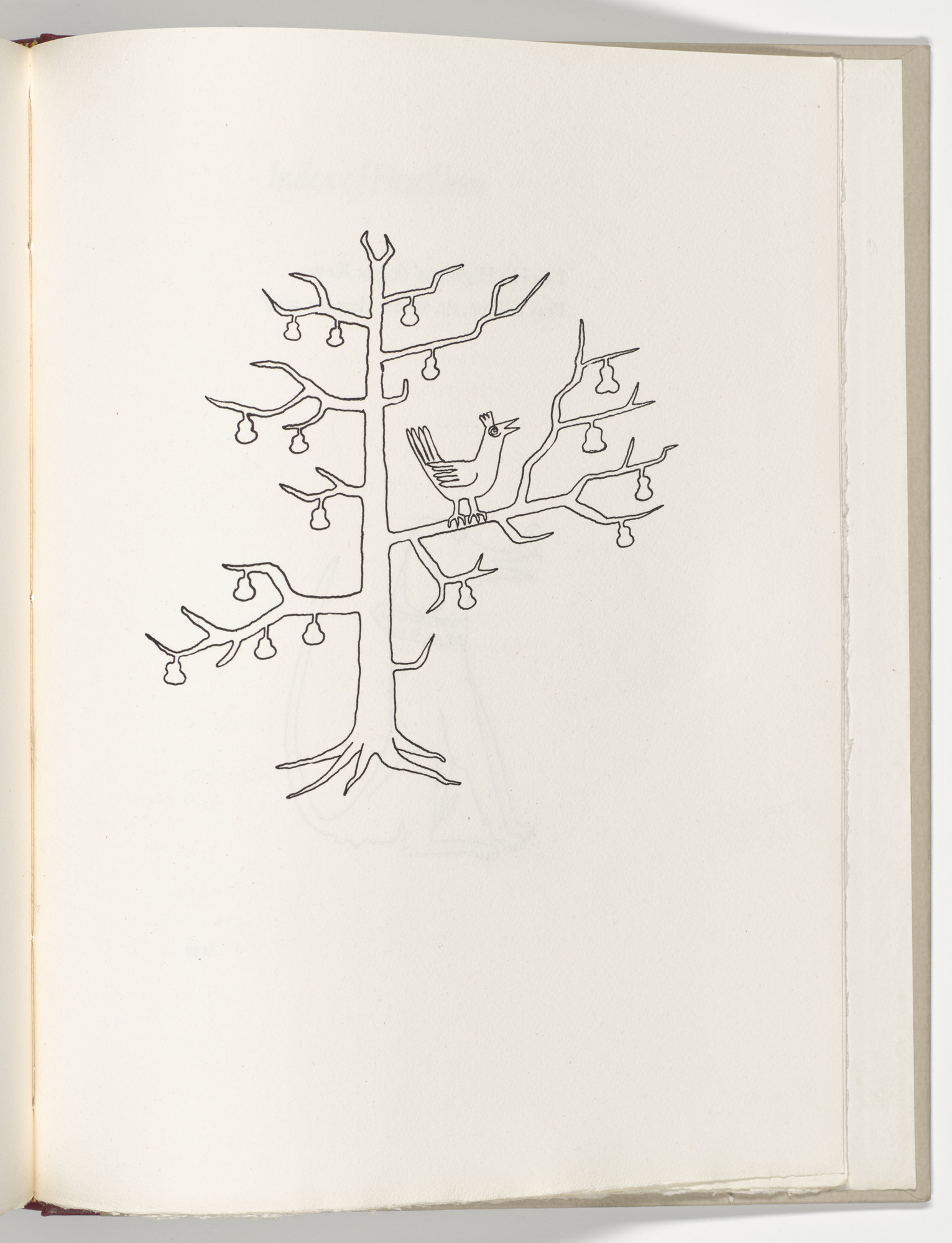 Alexander Calder. Plate (page 129) from Three Young Rats and Other Rhymes