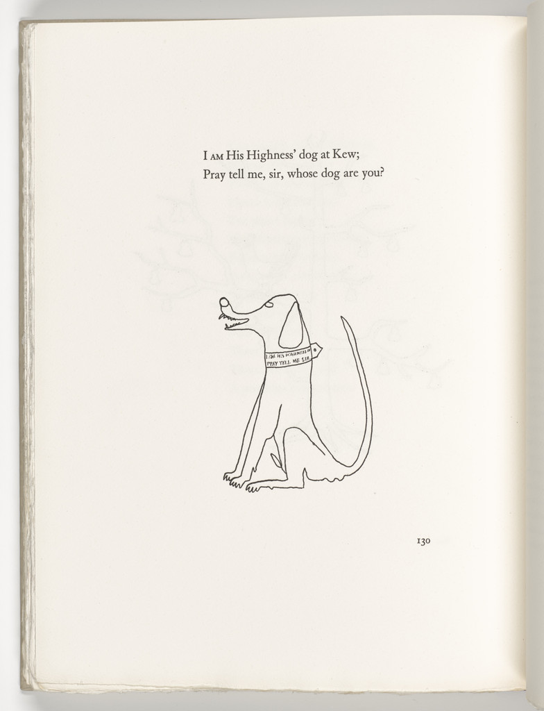 Tailpiece (page 130) from Three Young Rats and Other Rhymes