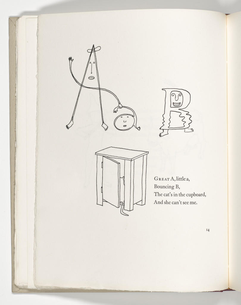Headpiece (page 14) from Three Young Rats and Other Rhymes