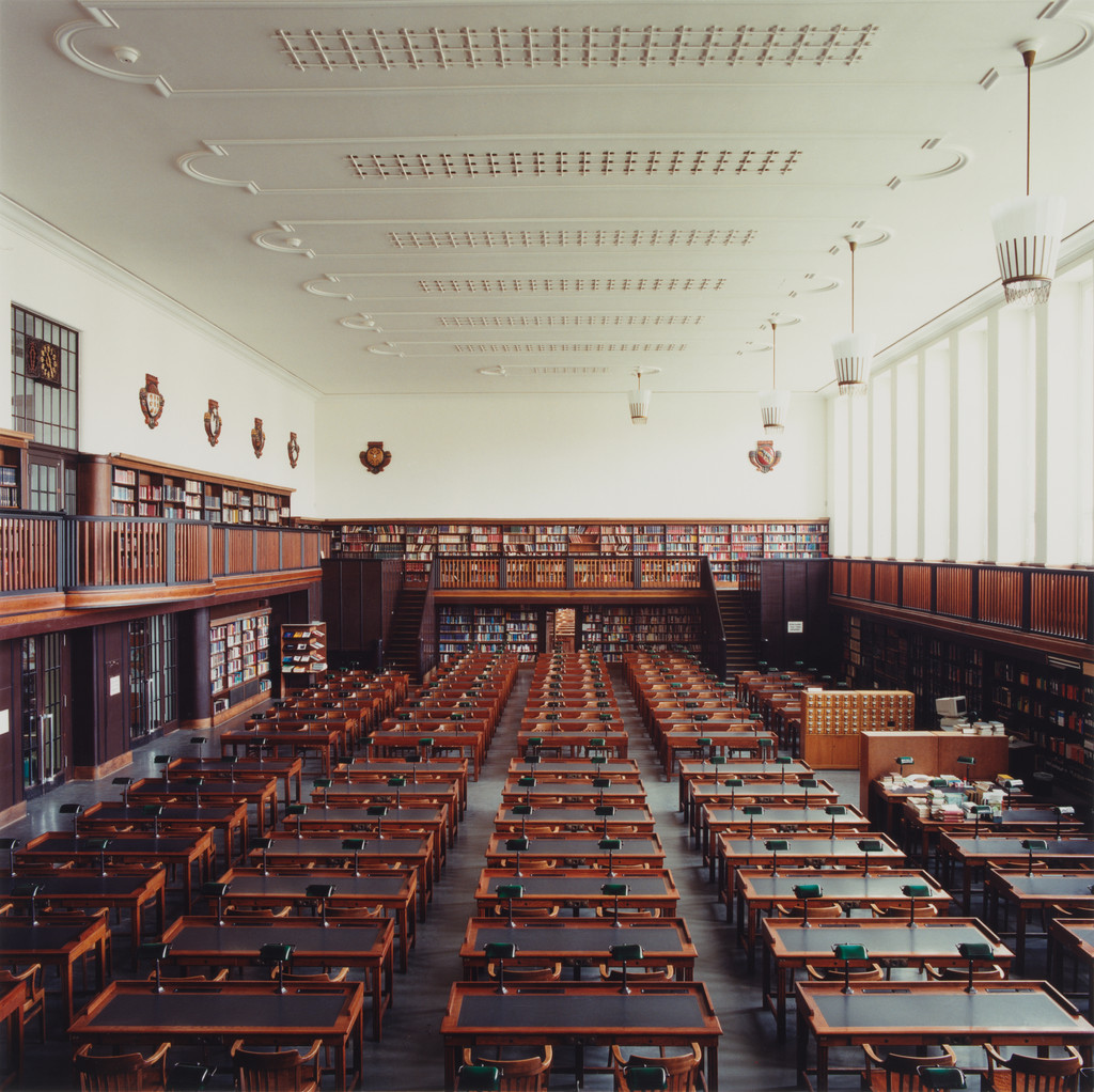 Deutsche Bucherei Leipzig IX by Candida Höfer