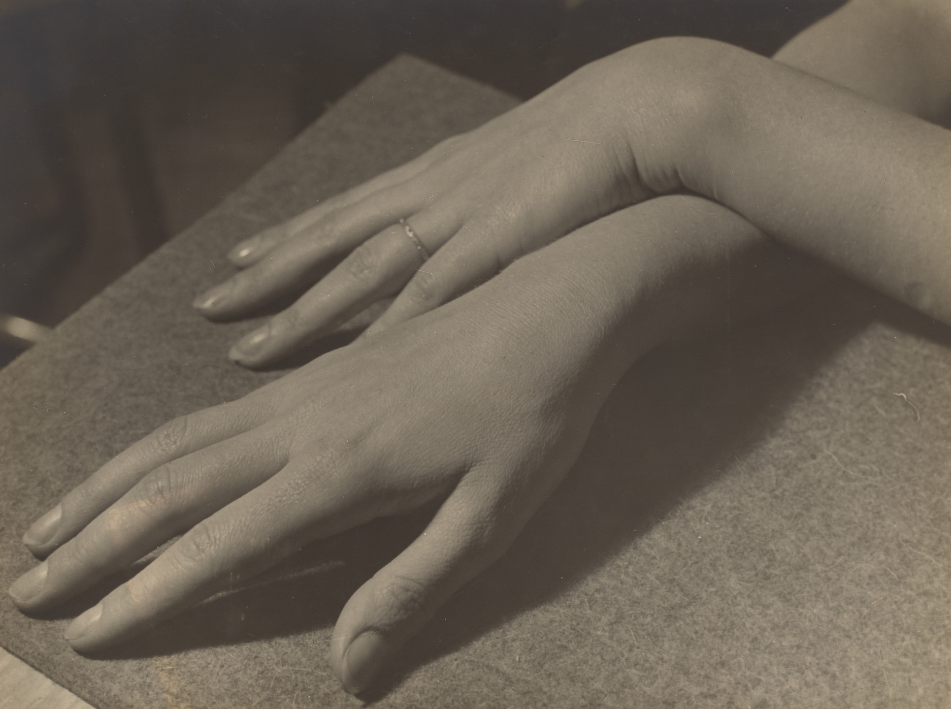 Germaine Krull. The Hands of the Actress Jenny Burnay. c. 1930