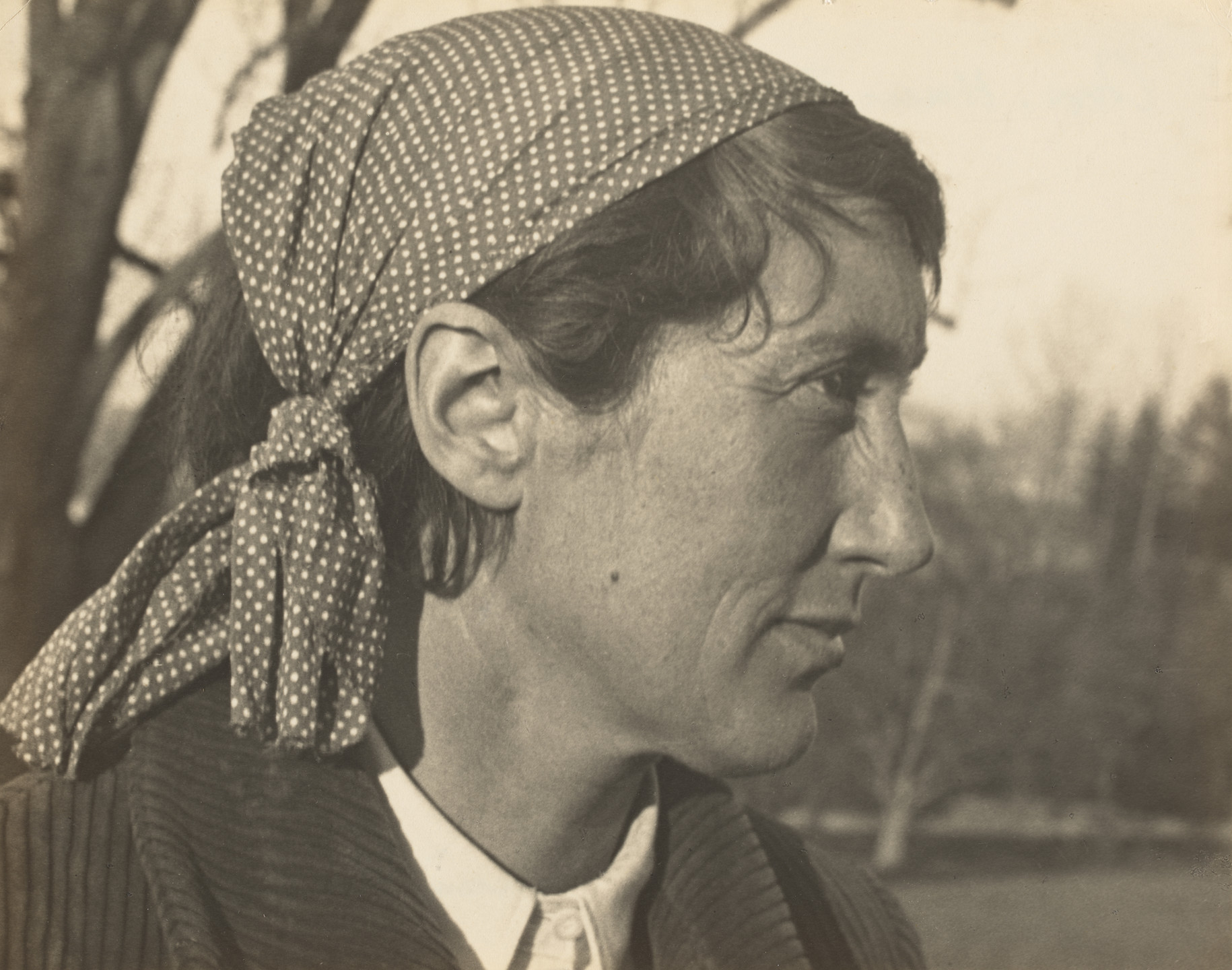 Lucia Moholy. Frau Finsler. 1926