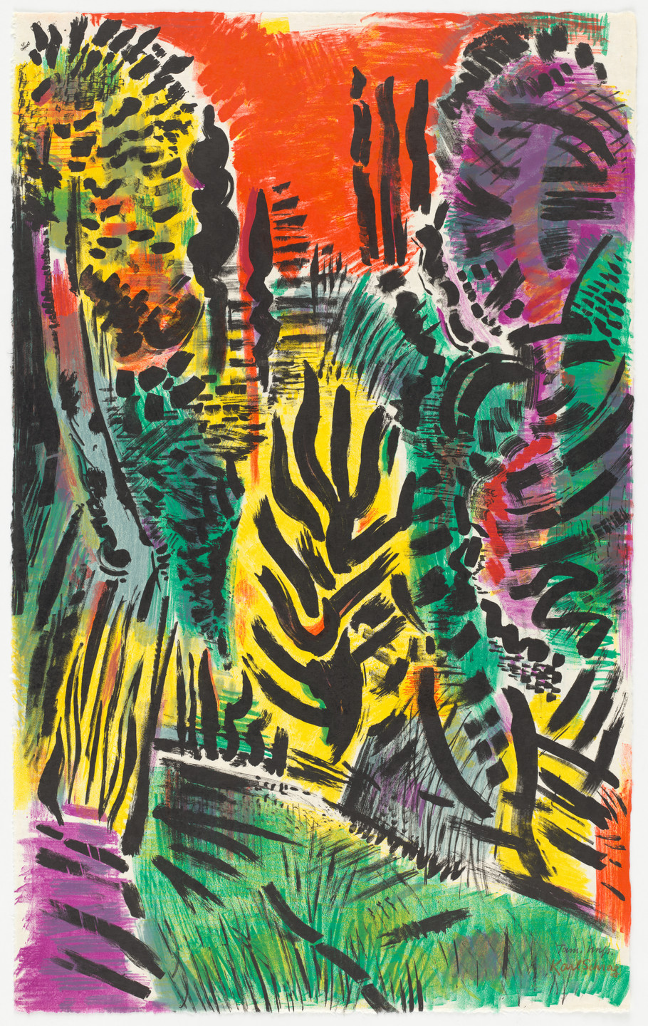 Karl Schrag. Overgrown Path. 1962