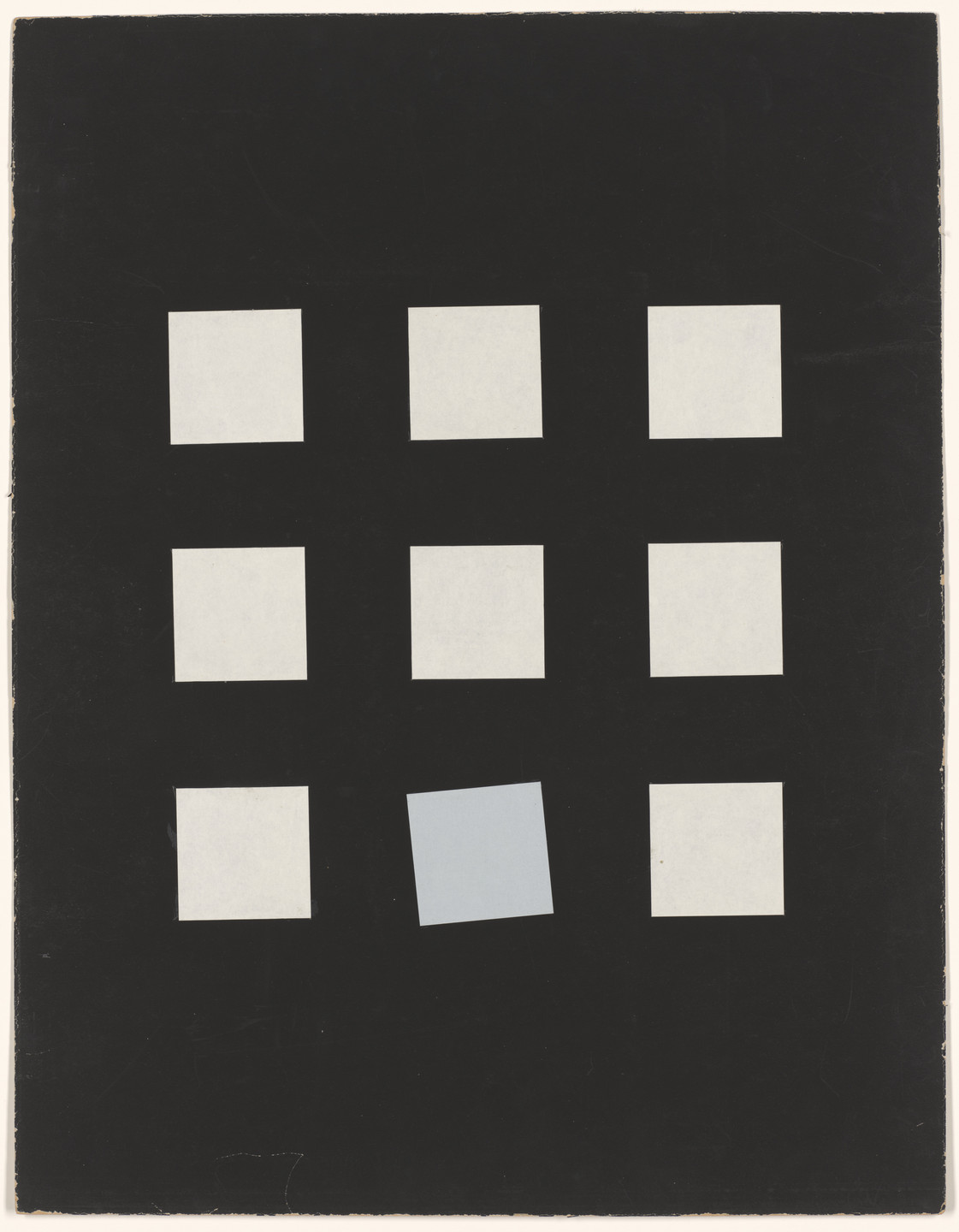 Vera Molnar. Untitled. 1952