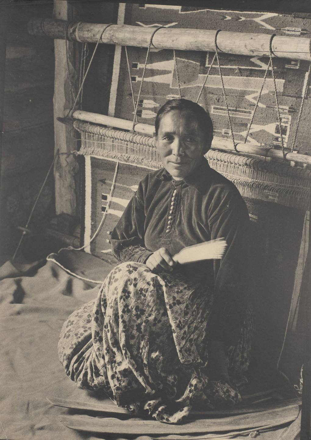 Laura Gilpin. Navajo Weaver. 1933