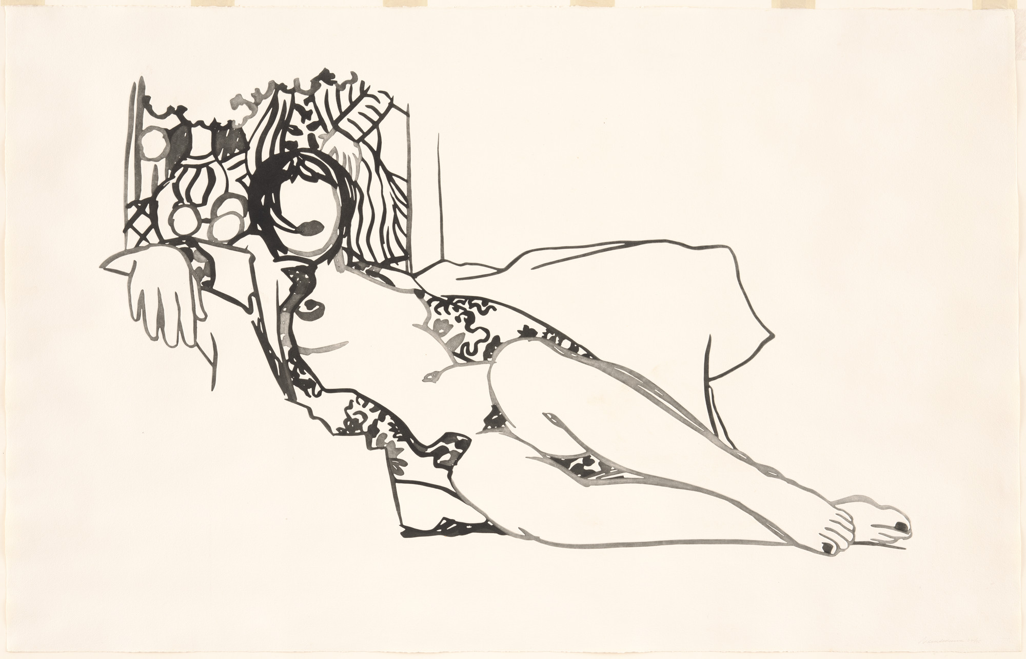 Tom Wesselmann. Monica Nude with Matisse