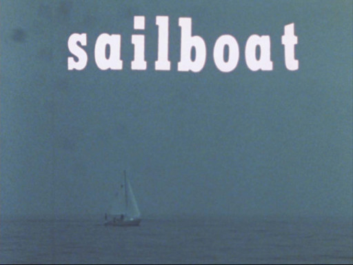 Joyce Wieland. Sailboat