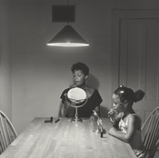 Carrie Mae Weems. Untitled (Woman and Daughter with Makeup). 1990