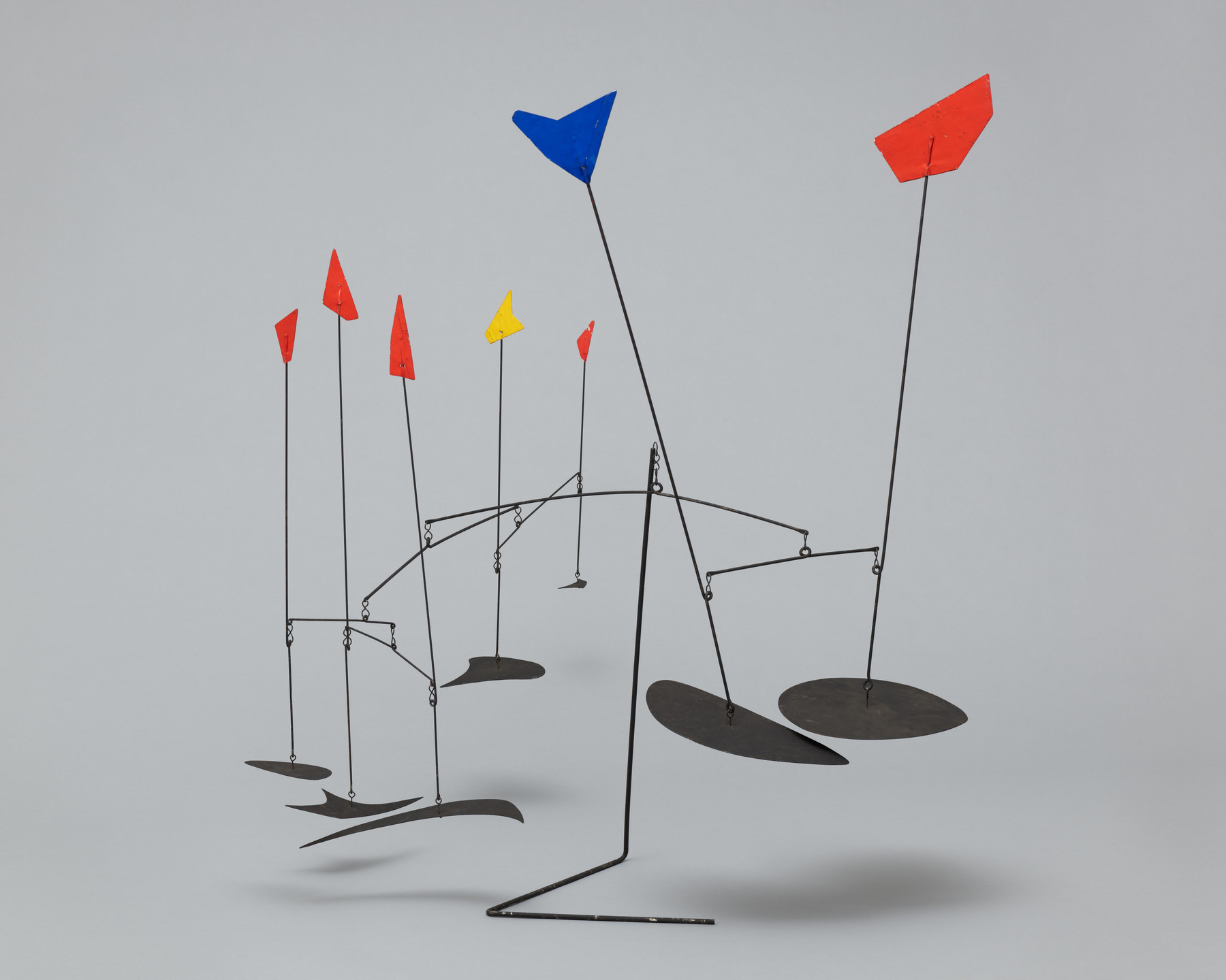 Alexander Calder. Mobile with 14 Flags (Model for Man-Eater with Pennants). 1945