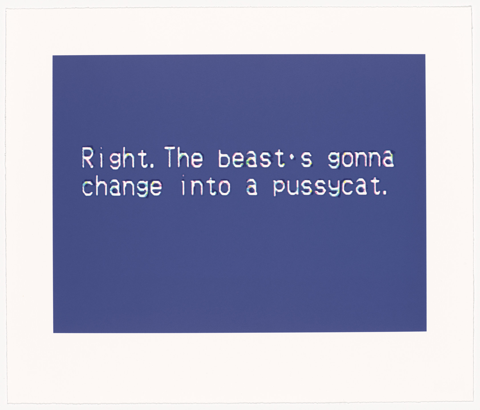 Sharon Hayes. The Nature of the Beast. 2019