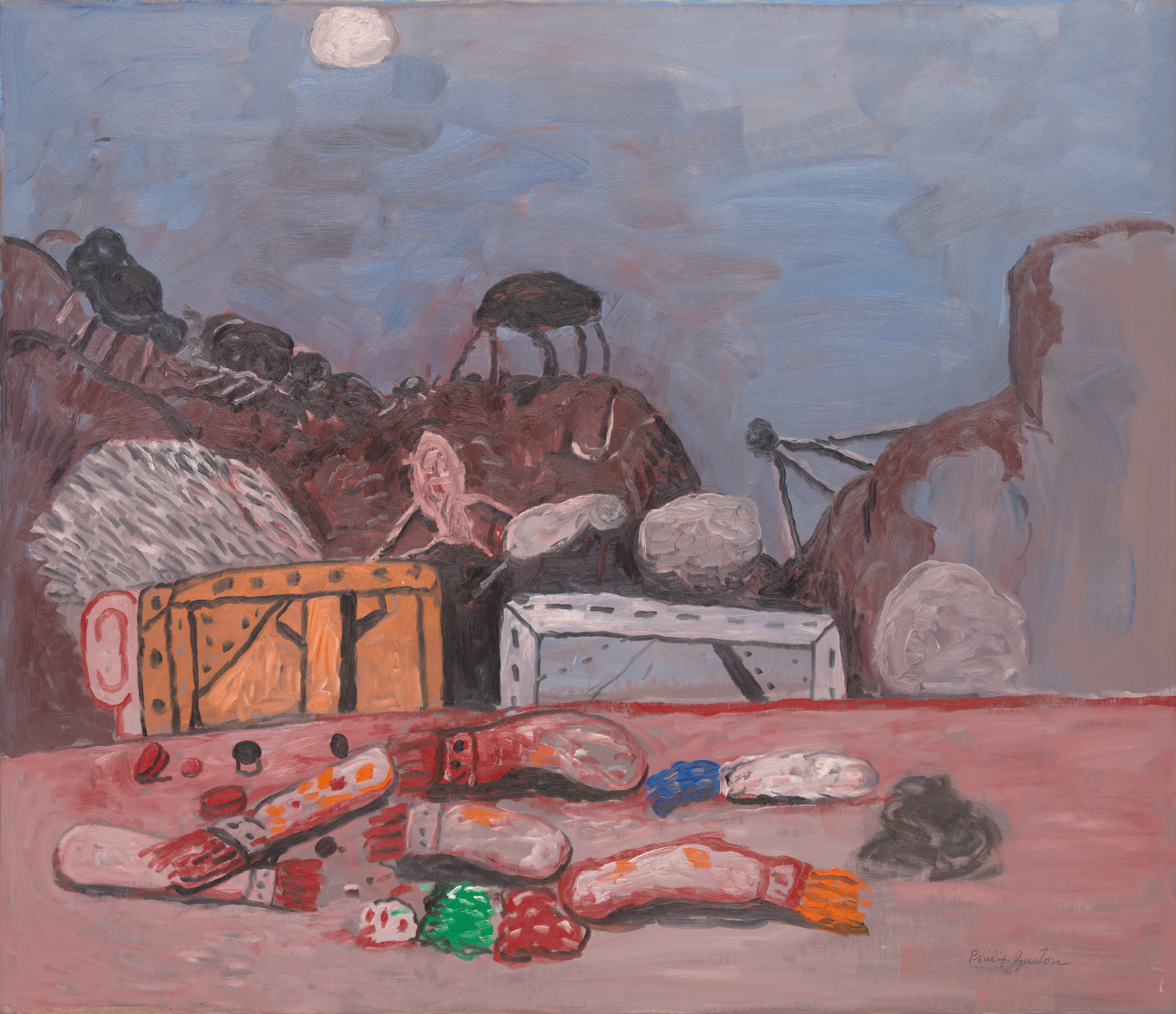 Philip Guston. Moon. 1979