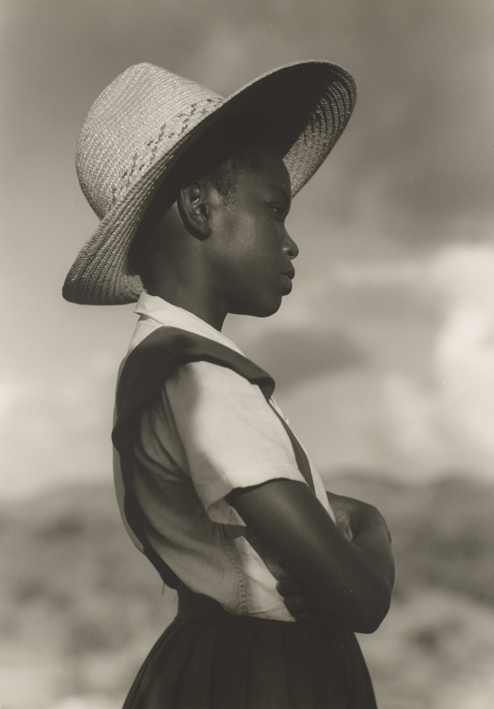 Consuelo Kanaga. School Girl, St. Croix. 1963