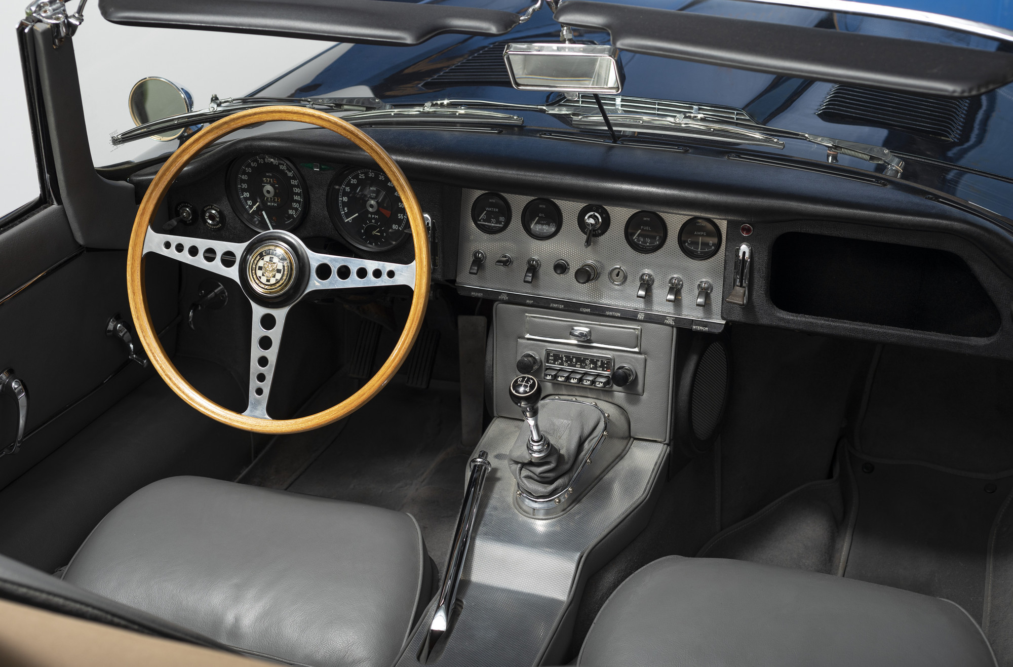 Sir William Lyons, Malcolm Sayer, William M. Heynes. E-Type Roadster. designed 1961 (this example 1963)