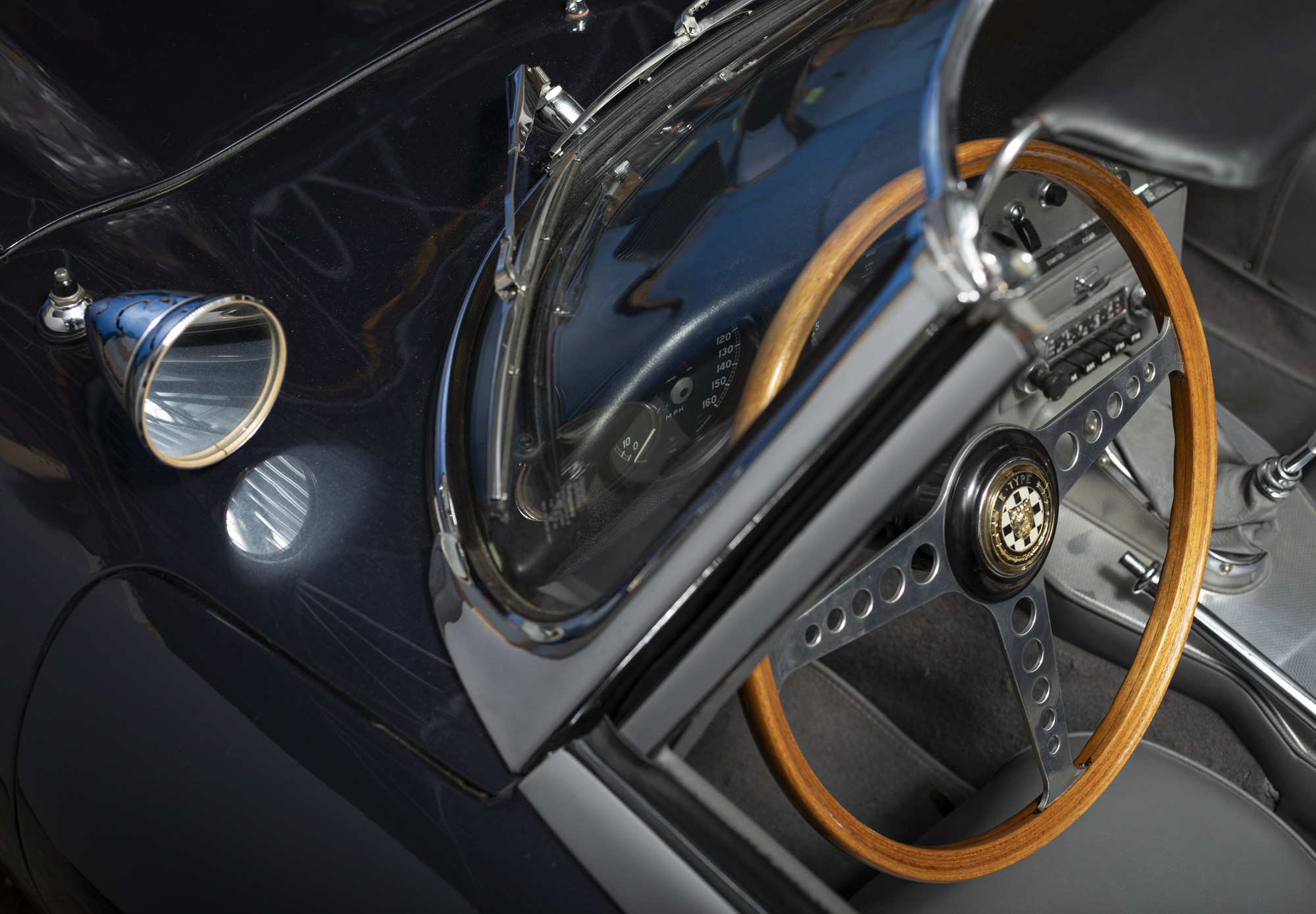 Sir William Lyons, Malcolm Sayer, William M. Heynes. E-Type Roadster. designed 1961 (this example 1963)