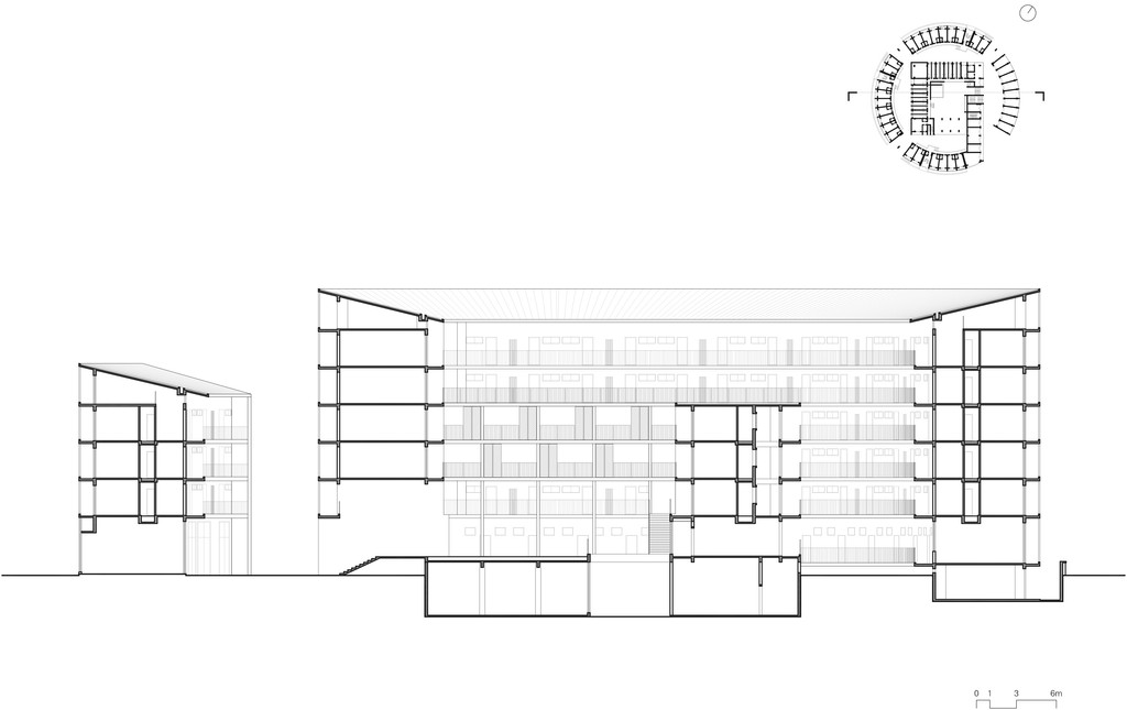 Tulou Collective Housing, Nanhai, Guandong, China (Section)
