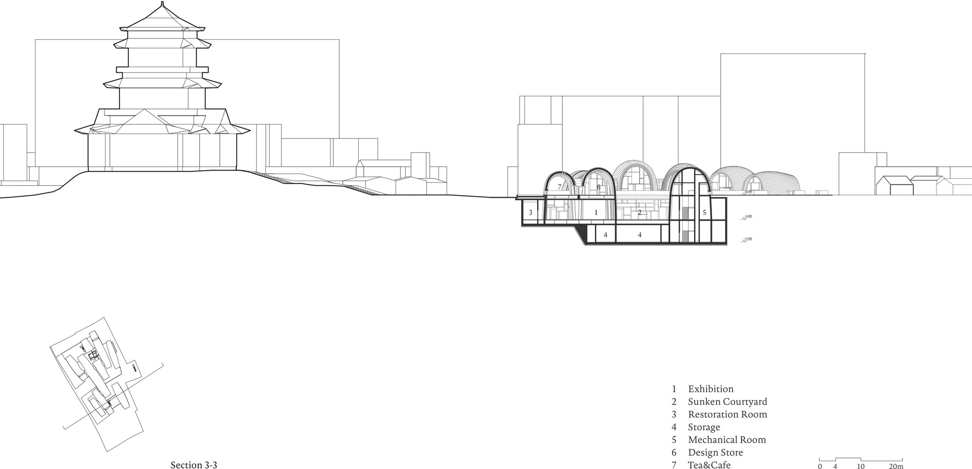 Zhu Pei. Jingdezhen Imperial Kiln Museum, Jingdezhen, Jiangxi, China. 2016–2020