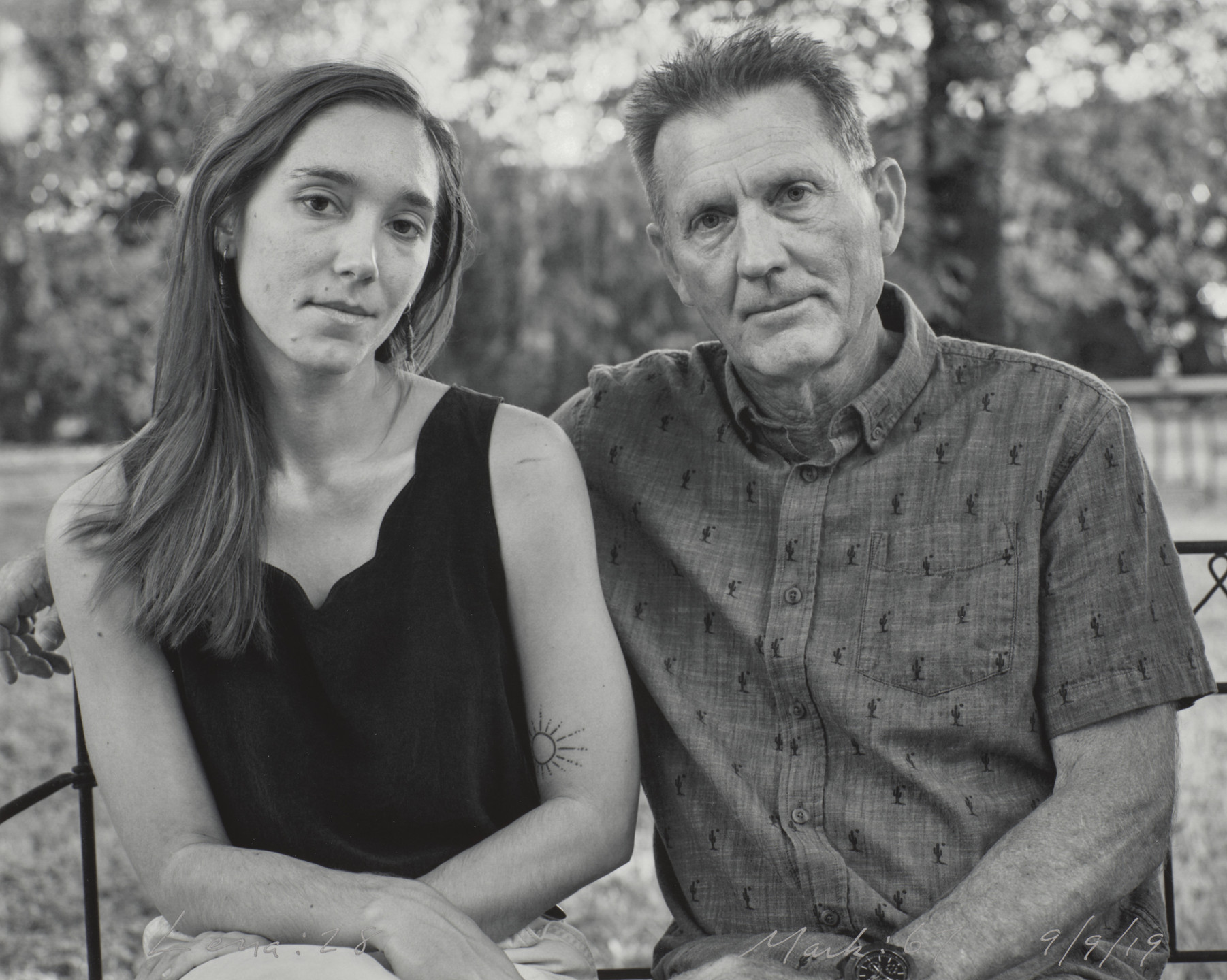 Mark Klett. Lena: 28, Mark: 67. September 9, 2019