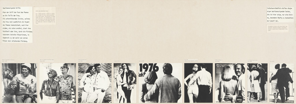 Panel from Let's Take Back Our Space: 'Female' and 'Male' Body Language as a Result of Patriarchal Structures