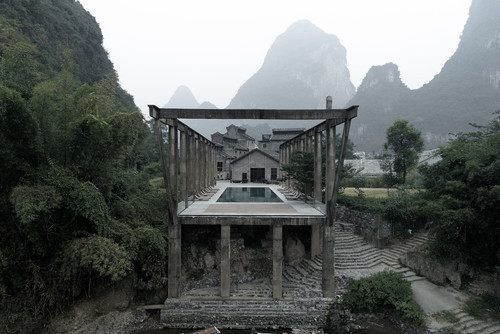 Dong Gong, Shengliang Su. Alila Yangshuo Hotel, Yangshuo, Guilin, Guangxi, China. 2013–2017
