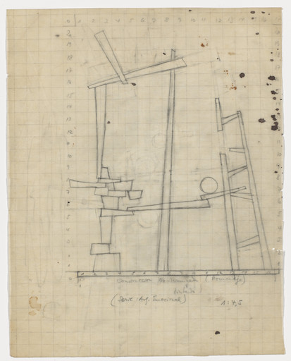 Sketch of Unfinished Construction II. Posthumous Homage to Daniel Mont