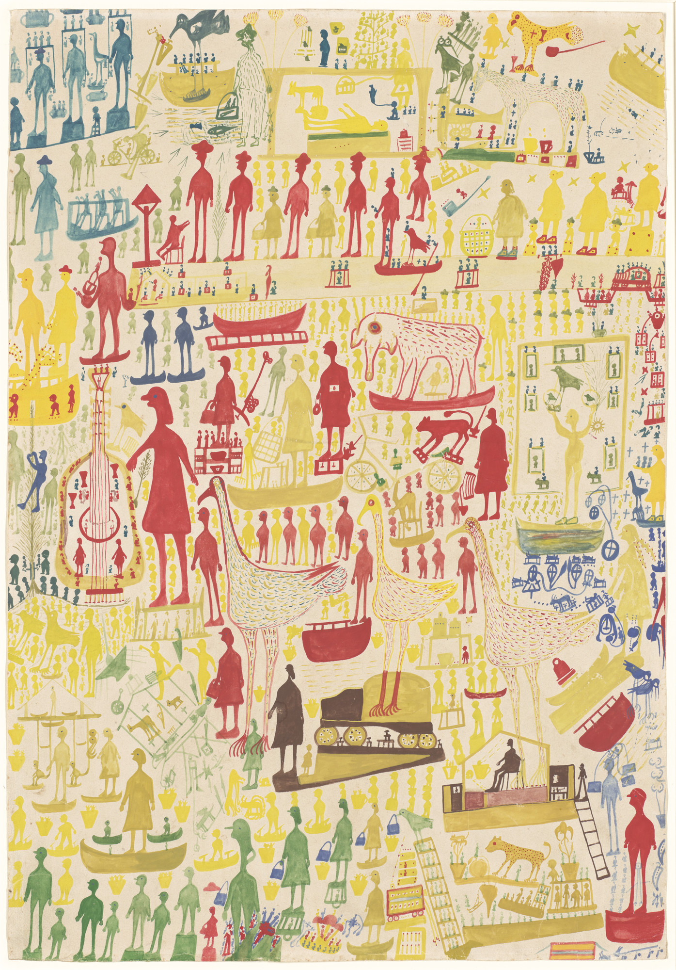Carlo Zinelli. Untitled
