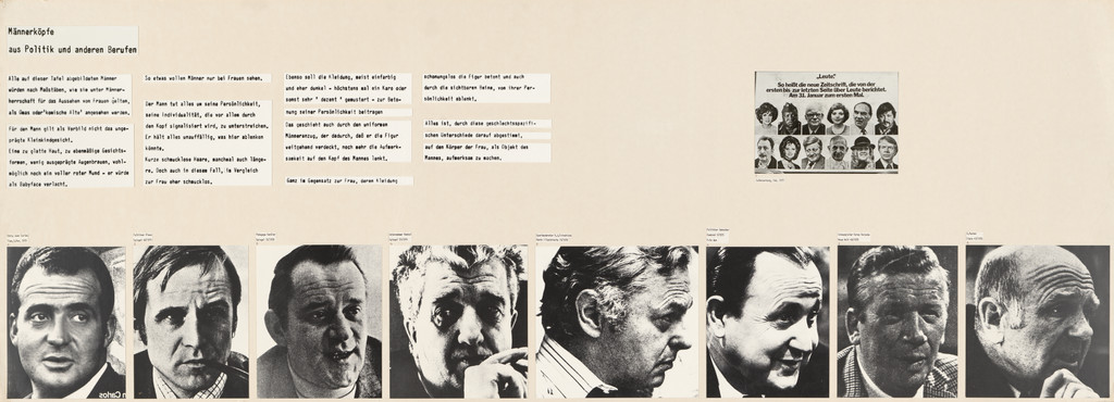 Panel from Let's Take Back Our Space: 'Female' and 'Male' Body Language as a Result of Patriarchal Structures