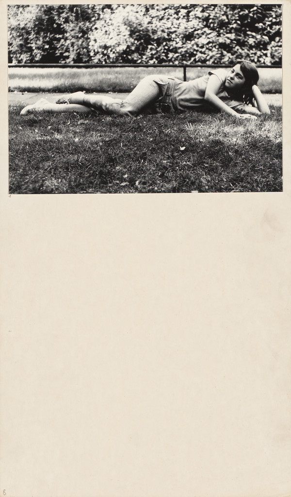 Panel from Let's Take Back Our Space: 'Female' and 'Male' Body Language as a Result of Patriarchal Structures, Marianne Wex, 1977