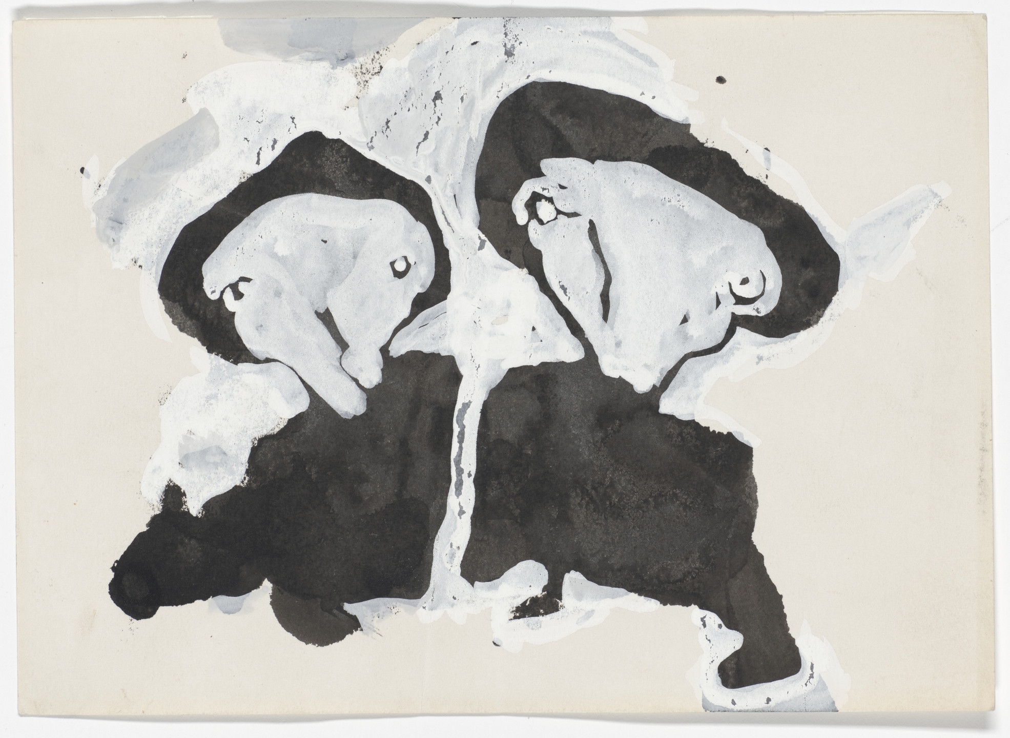 Kamala Ibrahim Ishag. Friends from Figures and Spirits. 1972