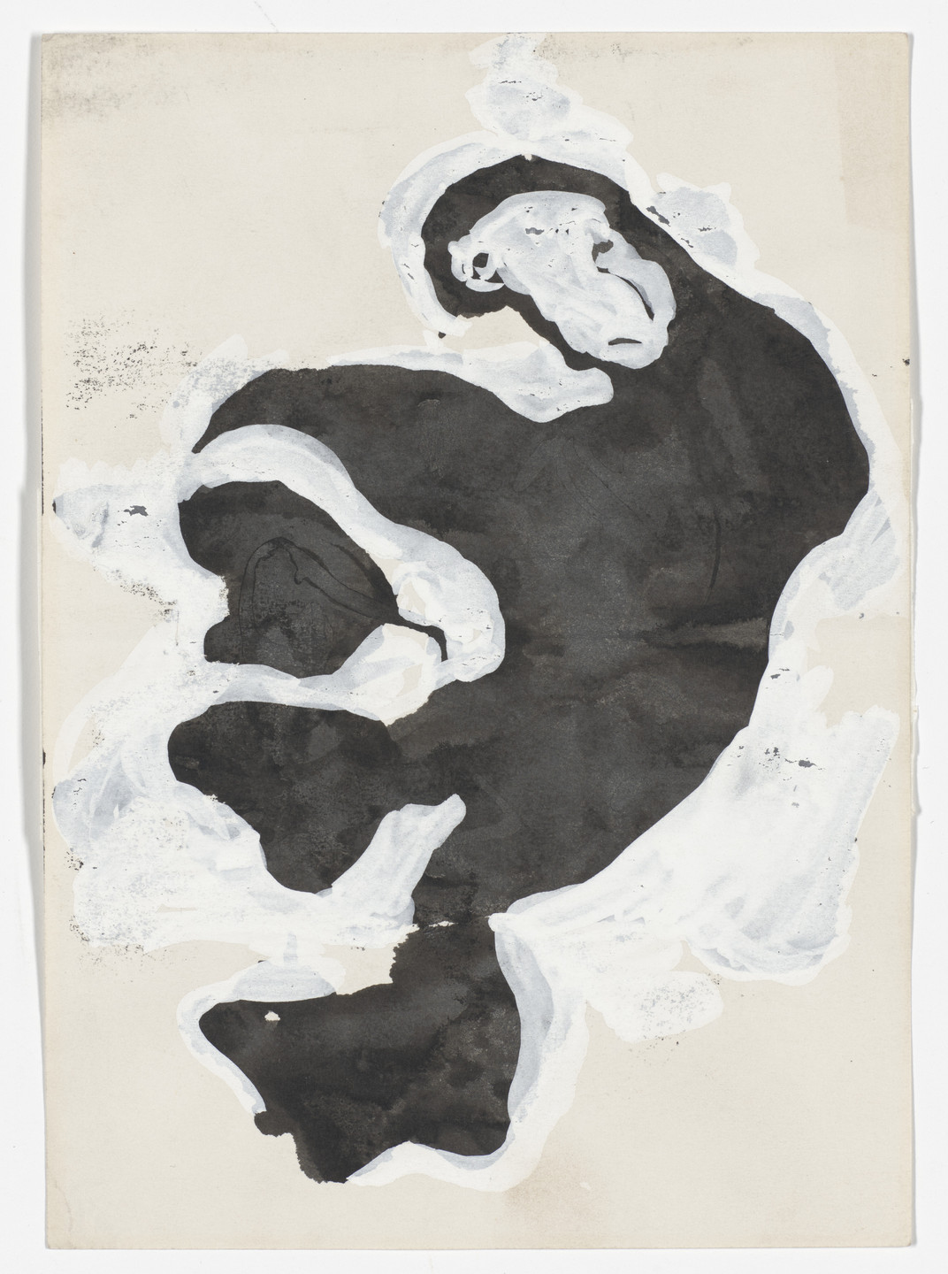 Kamala Ibrahim Ishag. Untitled from Figures and Spirits. c. 1970