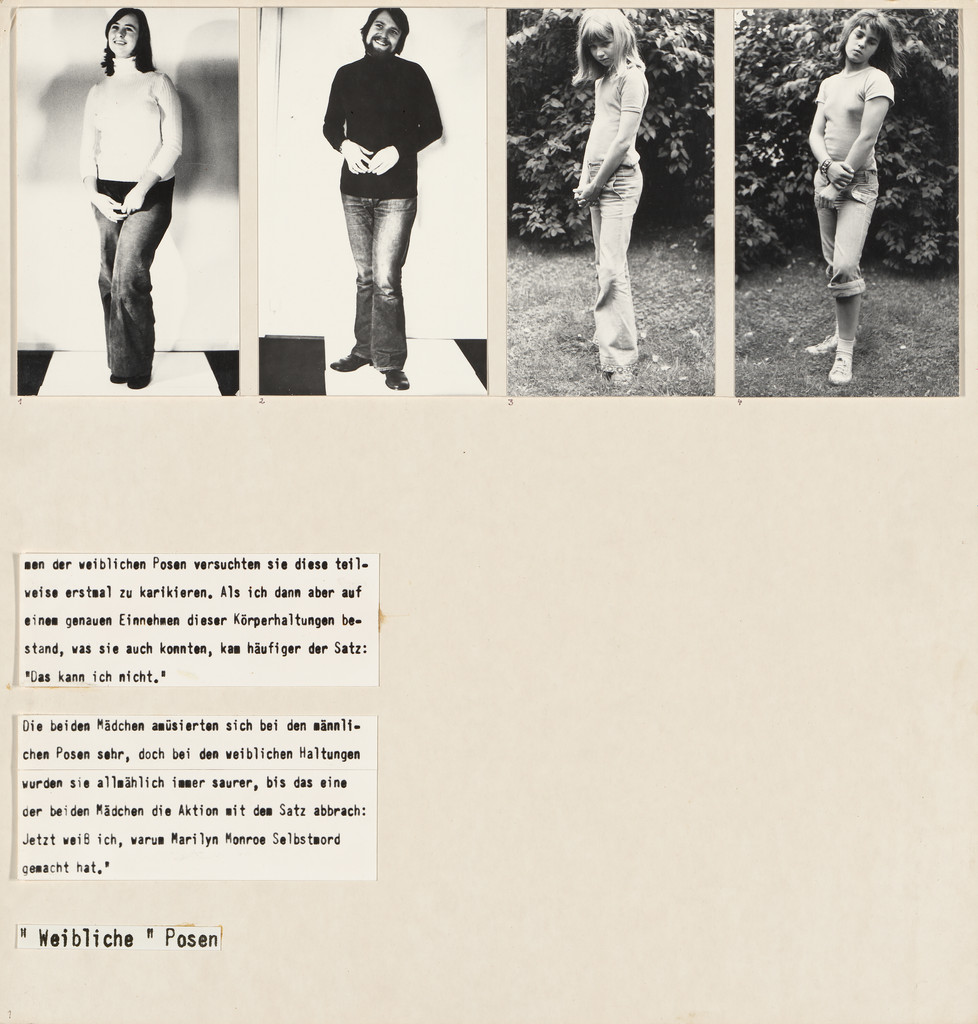 Panel from Let's Take Back Our Space: 'Female' and 'Male' Body Language as a Result of Patriarchal Structures